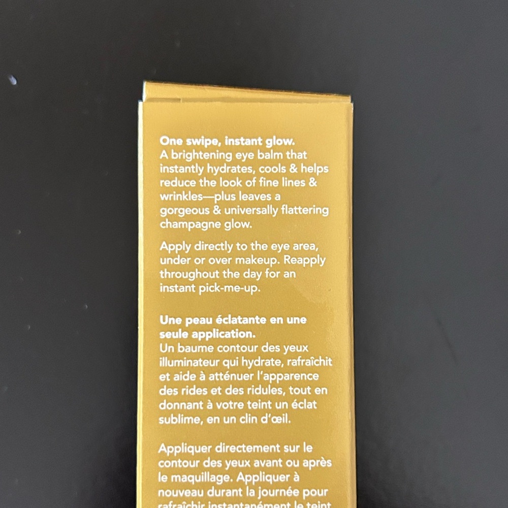 Tula Skincare Gold Glow + Get It Cooling & Brightening Eye Balm NIB MSRP $38 - Picture 11 of 16